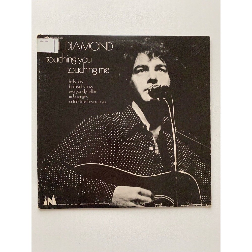 Neil Diamond Touching You, Touching Me 1973 LP MCA-2006 VG+ Vinyl Bojangles